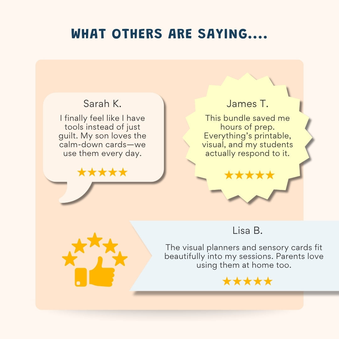 ADHD Executive Functioning Worksheet Bundle for Teens & Kids | Emotional Regulation, Time Management & Focus Tools (130+ Pages)