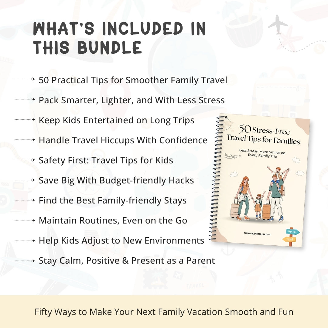 50 Stress-Free Travel Tips for Families – Your Calm & Happy Trip Companion