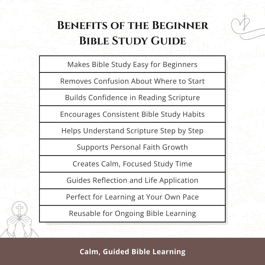 Beginner Bible Study Guide — Learn Scripture Step-by-Step