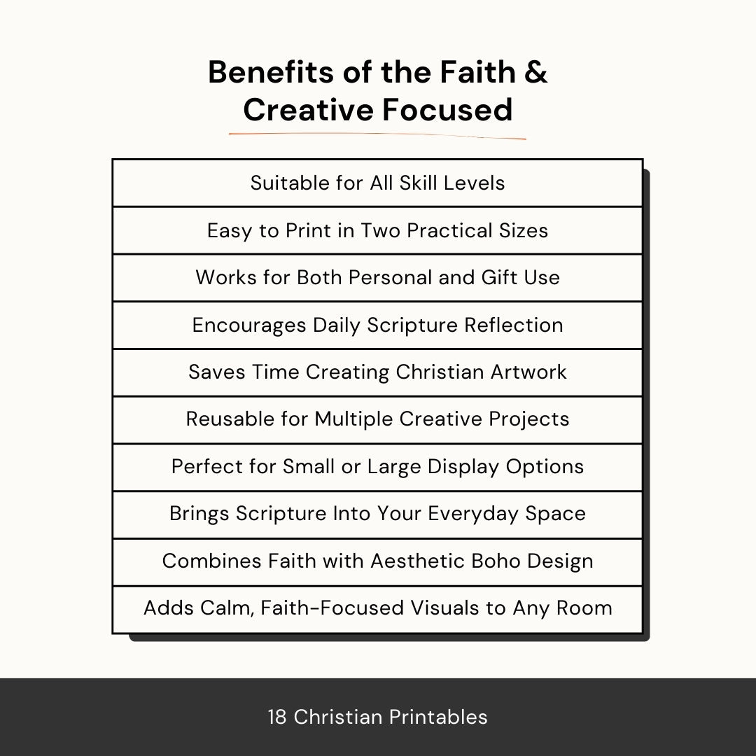 18 Unique Christian Boho Collage Designs: Faith-Inspired Wall & Journal Art