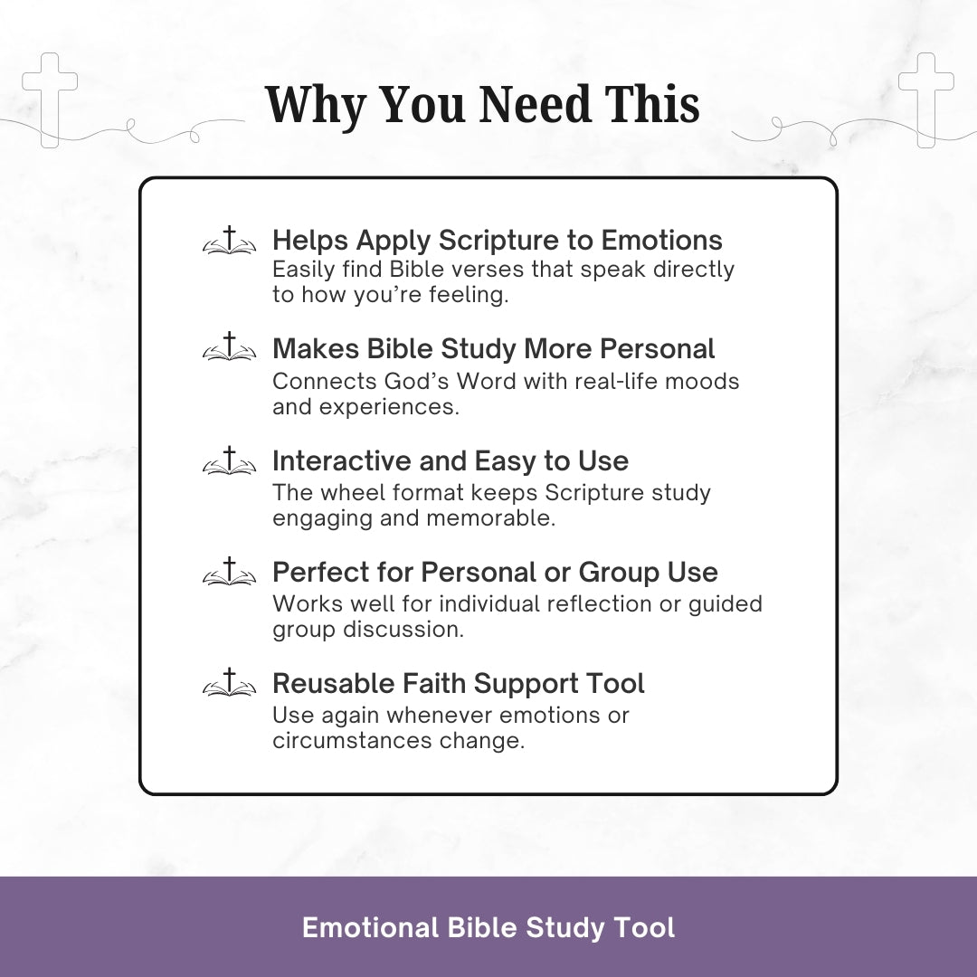 Bible Verse Wheels – Mood & Theme Scripture Study