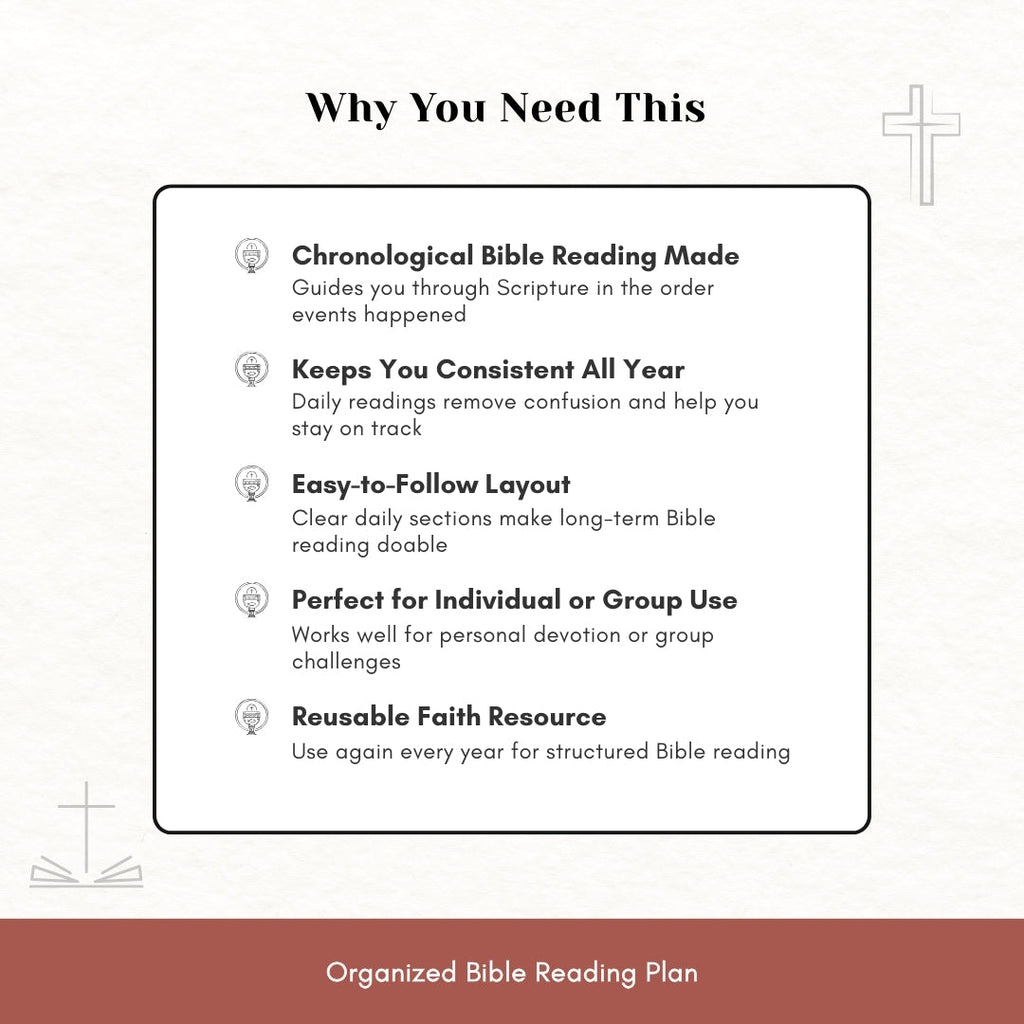 1-Year Chronological Bible Reading Plan — Read the Bible With Clarity & Consistency