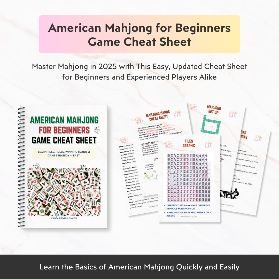 American Mahjong for Beginners Cheat Sheet – Learn Fast & Win Confidently