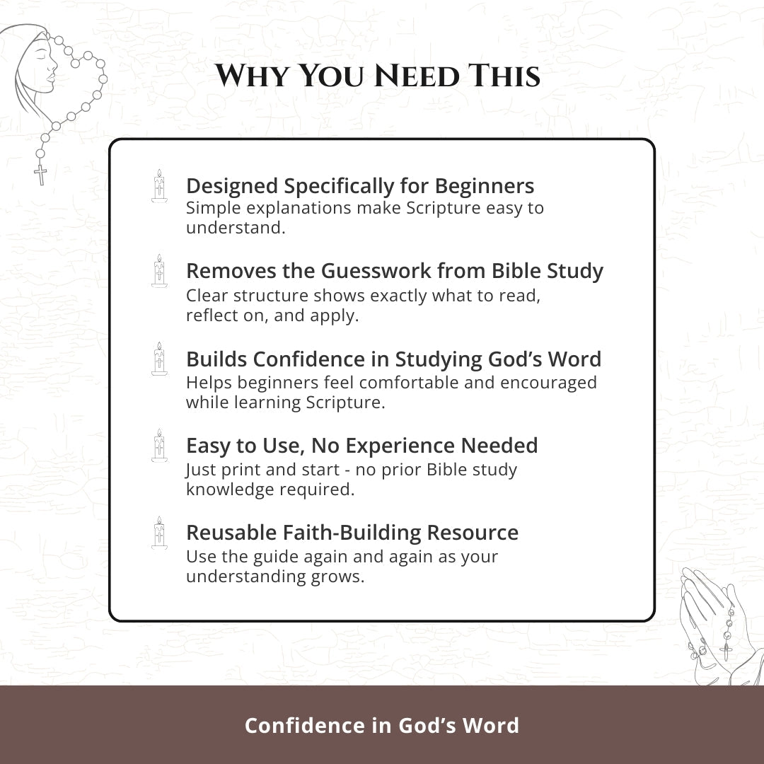 Beginner Bible Study Guide — Learn Scripture Step-by-Step