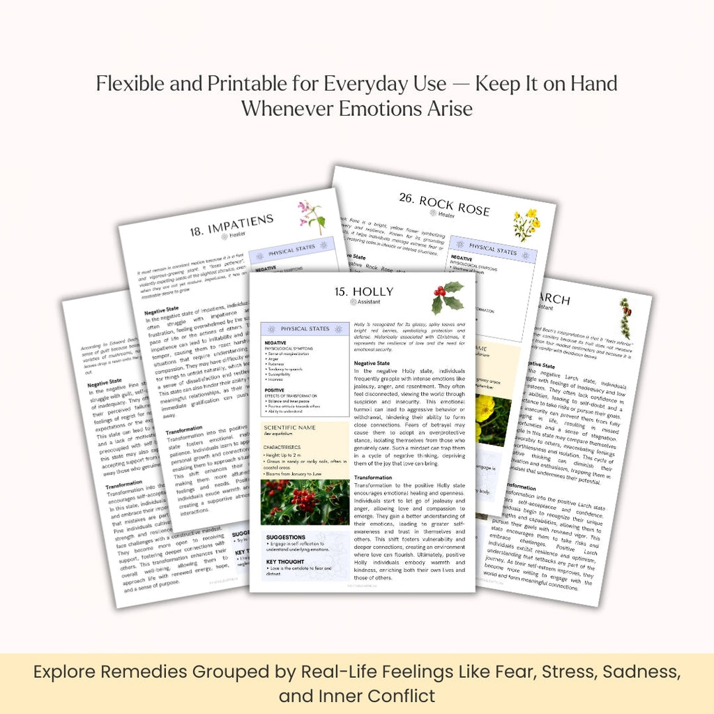 Bach Flower Remedies for Emotional Balance – 38 Healing Remedies Through Nature