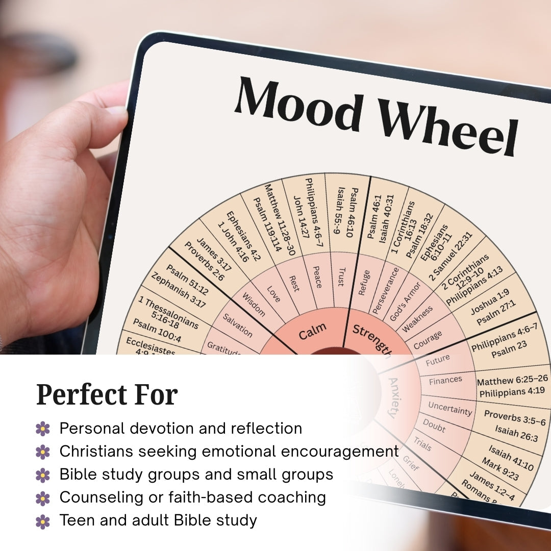Bible Verse Wheels – Mood & Theme Scripture Study