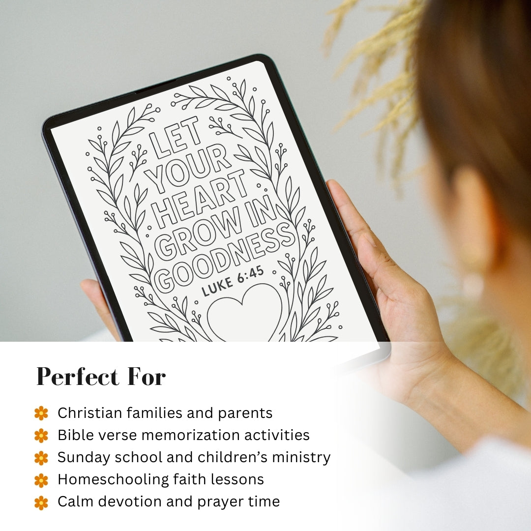 200 Bible Verse Coloring Pages – Calm Faith Coloring Bundle