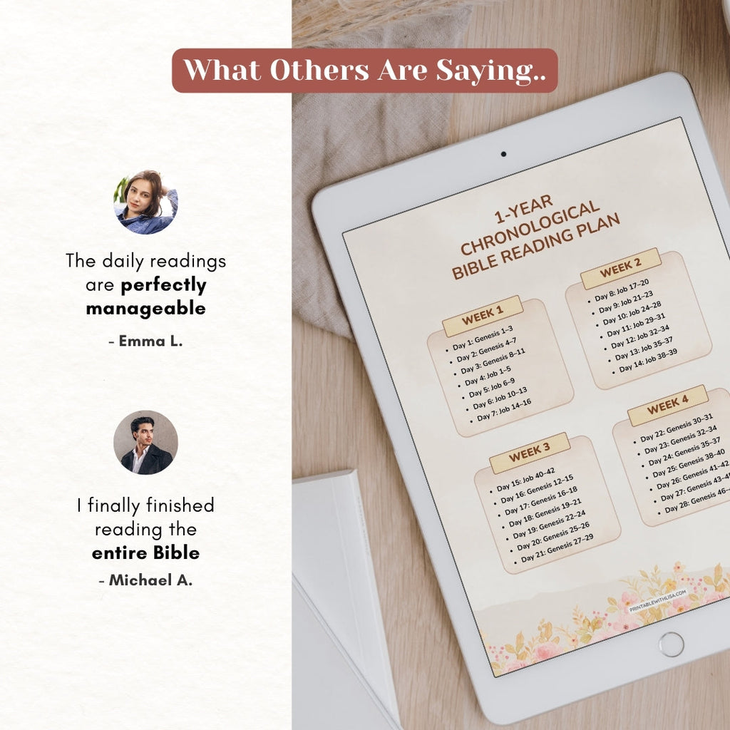 1-Year Chronological Bible Reading Plan — Read the Bible With Clarity & Consistency