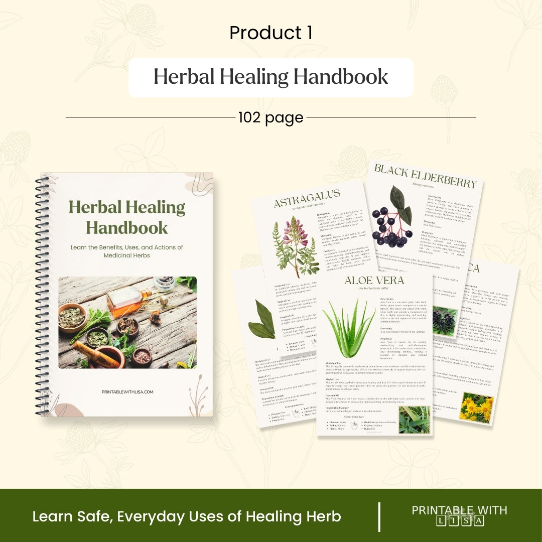 Herbal Healing & Natural Wellness Bundle
